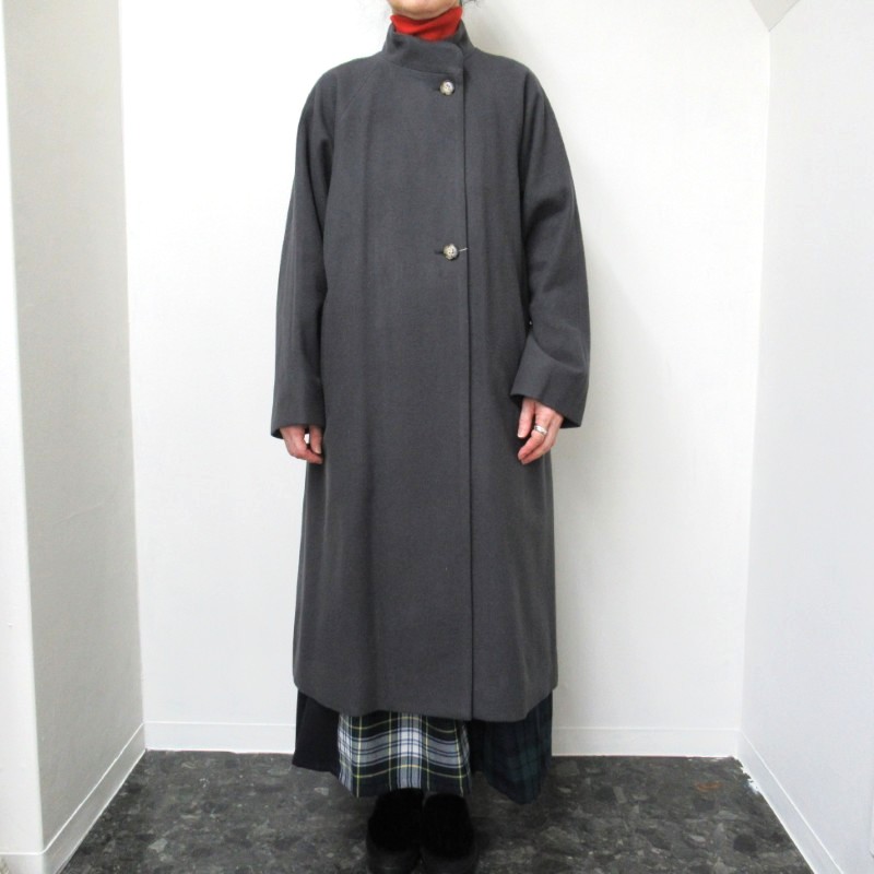 Vent d'ouest ロイヤルジーローンメルトンハイネックコート /CH18 【日本製】